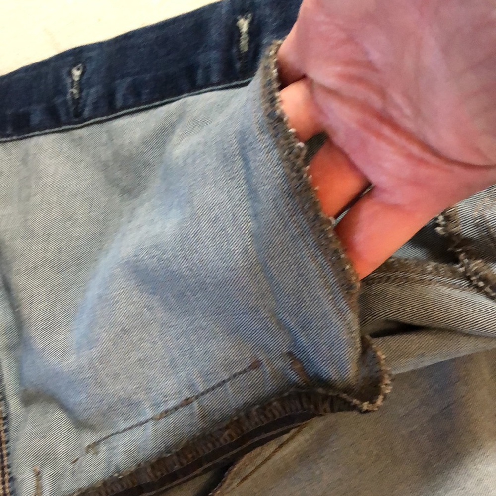 NINE WEST Jeans Denim Jacket sz L - Picture 7 of 9